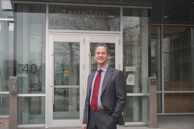 Attorney DelSignore appearing at Taunton District Court